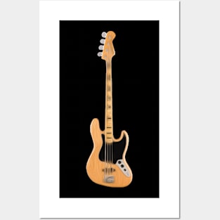 Artistic Bass Guitar Posters and Art